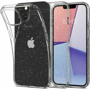 Apple iPhone 13 Liquid Crystal Glitter cover transparent (ACS03516) kép