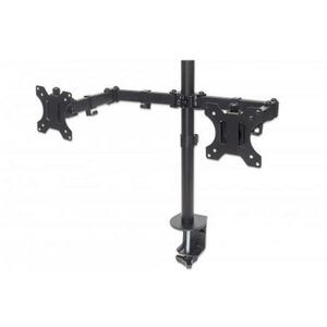 Universal Dual Monitor Mount with Double-Link Swing Arms (461528) kép