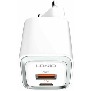 LDNIO A2318C USB, USB-C 20W Wall charger + USB-C - USB-C Cable kép