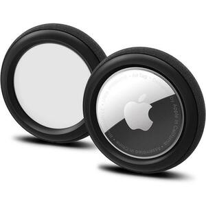 Apple Airtag Silicone Fit case - 2 pack black AHP03070 kép
