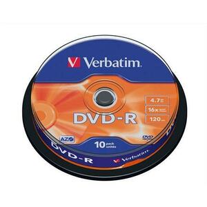DVD-R 4.7GB 16x - Henger 10db AZO (DVDV-16B10) kép