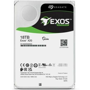 Exos X20 3.5 18TB SATA3 7200rpm 256MB (ST18000NM003D) kép