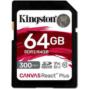 SDXC Canvas React Plus 64GB UHS-II/U3/C10 (SDR2/64GB) kép
