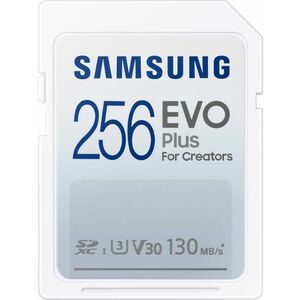 EVO Plus R130 SDXC 256GB C10/UHS-I/U3 (MB-SC256K/EU) kép