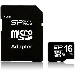 microSDHC 16GB Class 10 SP016GBSTH010V10-SP kép