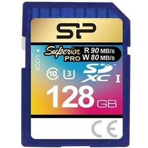 SDXC Superior 128GB SP128GBSDXCU3V10 kép