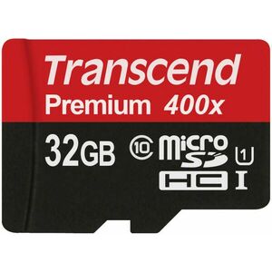 microSDHC Premium 32GB C10/U1 TS32GUSDCU1 kép