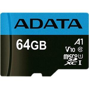microSDXC 64GB C10/UHS-I/A1 AUSDX64GUICL10A1-RA1 kép