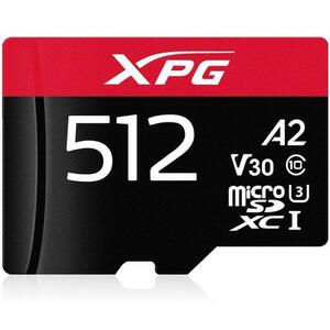 microSDXC XPG 512GB UHS-I/U3/A2 AUSDX512GUI3XPGA2-R kép