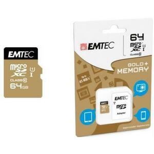 microSDXC 64GB Class 10 Gold ECMSDM64GXC10GP kép