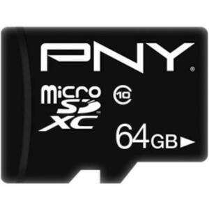 microSDXC 64GB Performance Plus C10 P-SDU64G10PPL-GE kép
