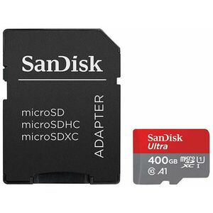 microSD Ultra 400GB C10/U1/UHS-I/A1 SDSQUA4-400G-GN6MA/186508 kép