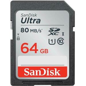 SDXC Ultra 64GB C10/UHS-I SDSDUN4-064G-GN6IN/186497/MSMSU64GUL120 kép