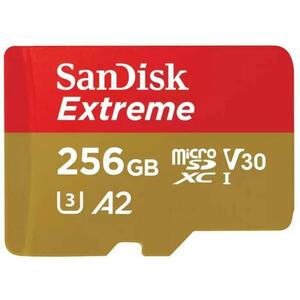 Extreme microSDXC 256GB UHS-I/U3/A2/CL10 (SDSQXAV-256G-GN6MA/121587) kép