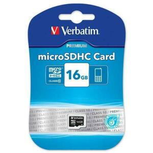 Premium microSDHC 16GB C10 44010 kép