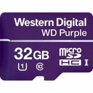 WD Purple microSDHC 32GB C10 WDD032G1P0C kép