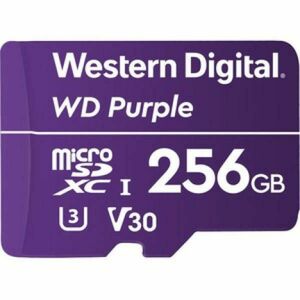 WD Purple microSDXC 256GB C10/UHS-I WDD256G1P0C kép