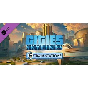 Cities Skylines Content Creator Pack Train Stations DLC (PC) kép