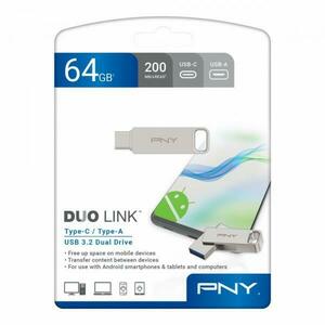 Duo-Link 64GB USB 3.2 P-FDI64GDULINKTYC-GE kép