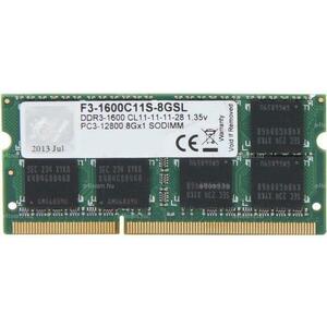 8GB DDR3 1600Mhz F3-1600C11S-8GSL kép