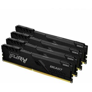 FURY Beast 32GB (4x8GB) DDR4 3200MHz KF432C16BBK4/32 kép