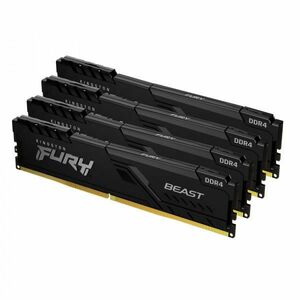 FURY Beast 32GB (4x8GB) DDR4 3600MHz KF436C17BBK4/32 kép