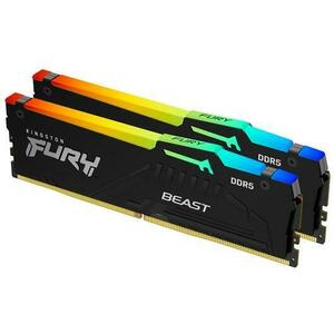 FURY Beast RGB 64GB (2x32GB) DDR5 5600MHz KF556C40BBAK2-64 kép