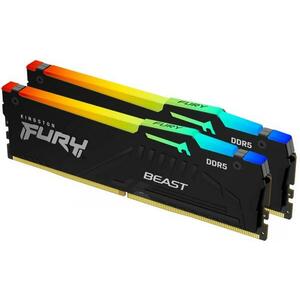 FURY Beast RGB 32GB (2x16GB) DDR5 5200MHz KF552C36BBEAK2-32 kép