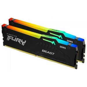 FURY Beast RGB 16GB (2x8GB) DDR5 5600MHz KF556C36BBEAK2-16 kép