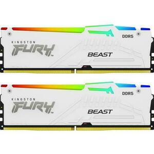 FURY Beast RGB 32GB (2x16GB) DDR5 6000MHz KF560C36BWEAK2-32 kép