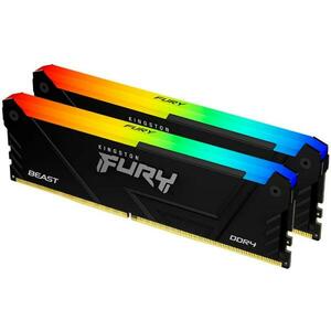 FURY Beast RGB 32GB (2x16GB) DDR4 3200MHz KF432C16BB2AK2/32 kép