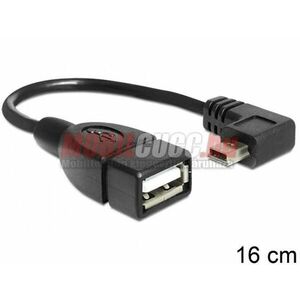 Mini USB-USB 2.0 OTG Cable 16cm M/F 83245 kép
