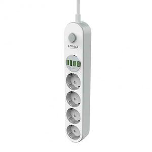 4 Plug + 4 USB 2 m Switch (SE4432) kép