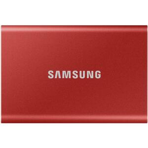 T7 1TB USB 3.2 Metallic Red (MU-PC1T0R/WW) kép