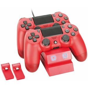 PS4 Twin Docking Station Red (VS2739) kép