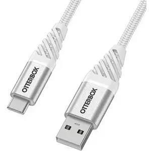 Kábel OtterBox 2m USB-C to USB-A Cable, White (78-52668) kép
