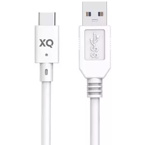 Kábel XQISIT NP Charge & Sync USB-C to USB-A 3.1 100cm white (50847) kép