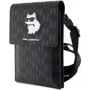 Tok Karl Lagerfeld Bag KLWBSAKHPCK black Saffiano Monogram Choupette (KLWBSAKHPCK) kép