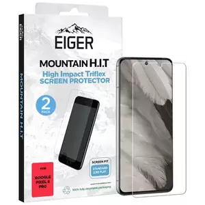 TEMPERED KIJELZŐVÉDŐ FÓLIA Eiger Mountain H.I.T SP 2 Pack for Google Pixel 8 Pro kép