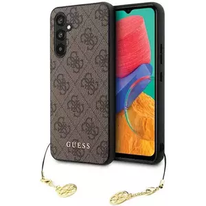 Tok Guess GUHCS23FEGF4GBR S23 FE S711 brown hardcase 4G Charms Collection (GUHCS23FEGF4GBR) kép