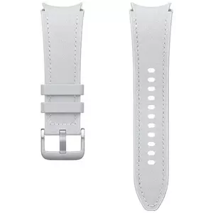Óraszíj Samsung Hybrid Eco-Leather Band ET-SHR95SSEGEU for Watch6 20mm S/M silver (ET-SHR95SSEGEU) kép