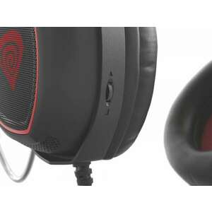 Genesis Radon 300 Gamer 7.1-es Fejhallgató - fekete-piros kép