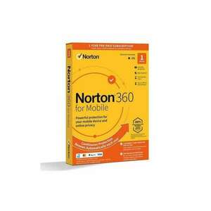 Norton 360 for Mobile HUN 1 Felhasználó 1 éves dobozos vírusirtó... kép
