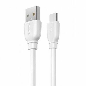 Cable USB-C Remax Suji Pro, 2.4A, 1m (white) kép