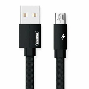 Cable USB Micro Remax Kerolla, 1m (black) kép
