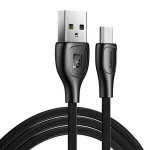 Cable USB Micro Remax Lesu Pro, 1m, 2.1A (black) kép
