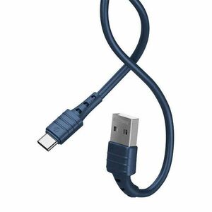 Cable USB-C Remax Zeron, 1m, 2.4A (blue) kép