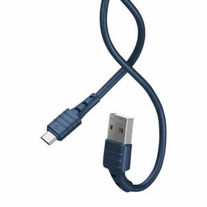 Cable USB Micro Remax Zeron, 1m, 2.4A (blue) kép