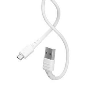 Cable USB Micro Remax Zeron, 1m, 2.4A (white) kép