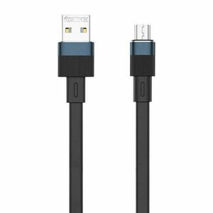 Cable USB-micro USB Remax Flushing, RC-C001, 1m (black) kép